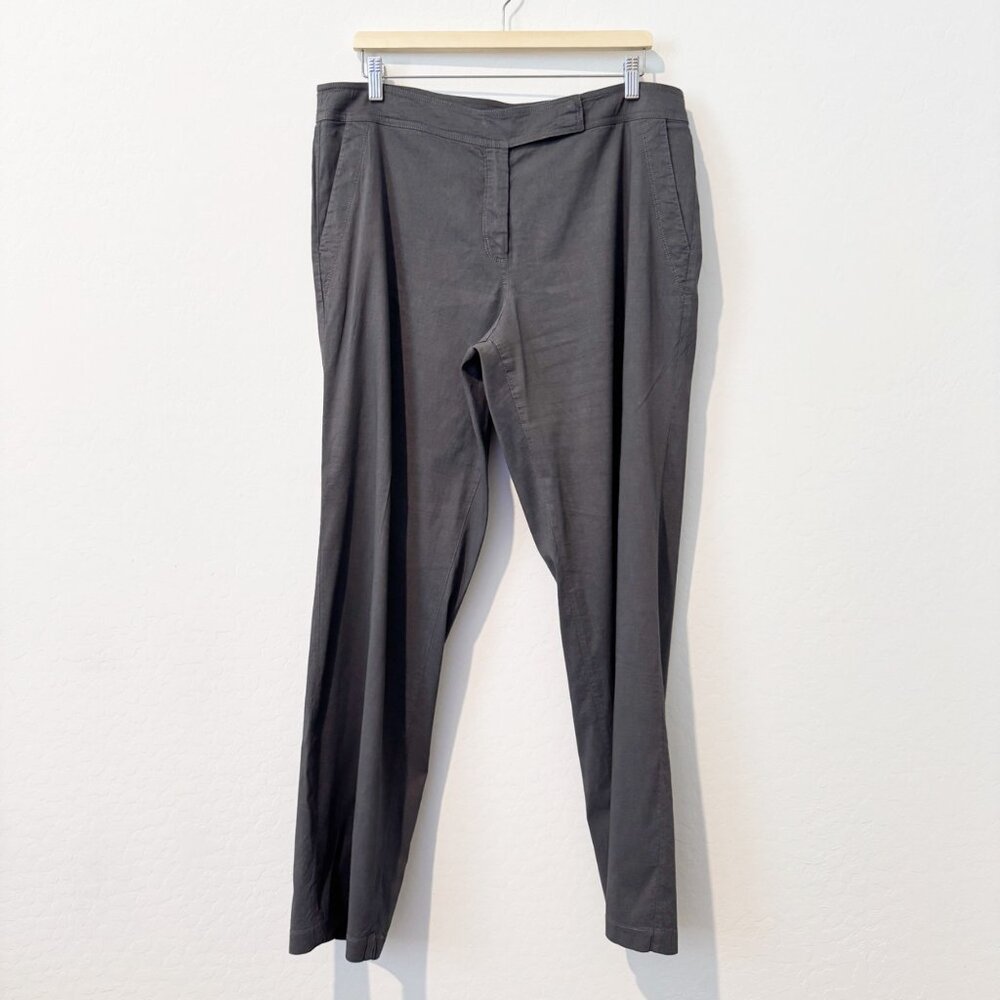 Eileen Fisher Straight Leg Trouser Pants Office Plus Size Business Casual 16 - Picture 2 of 12